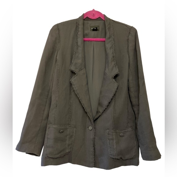 Club Monaco Silk blazer size 6 - Picture 1 of 7